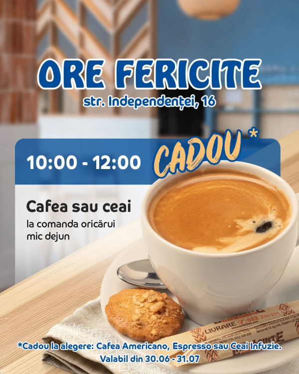 Catalog ORE FERICITE la La Plăcinte în restaurantul de pe adresa, str. Independenței, 16