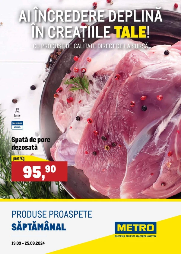 Catalog Produse proaspete METRO (Nr. 38)