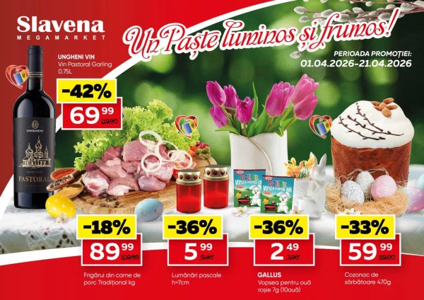 Catalog Slavena: Paște fericit!