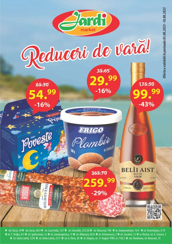 Catalog Jardi: Reducerile lunii august