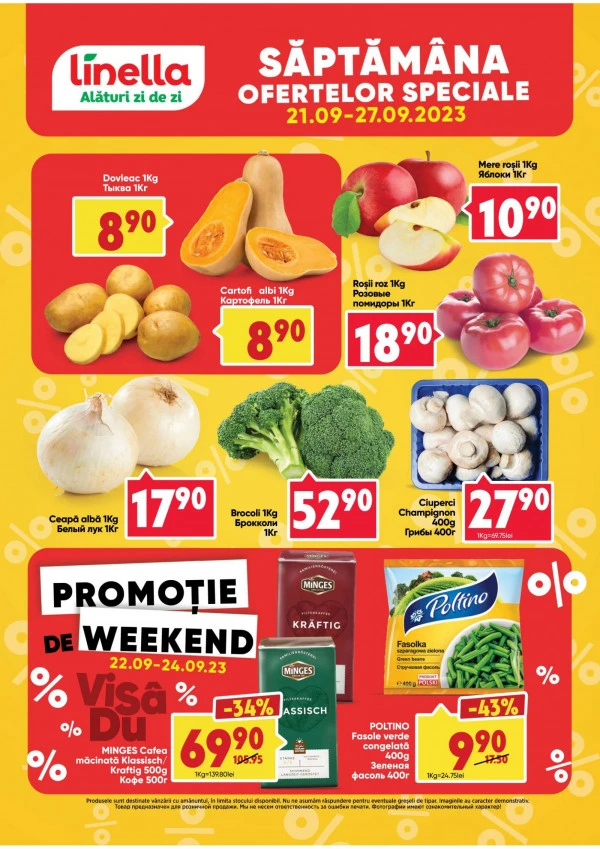 Catalog Linella: Oferta săptămânii Nr.37