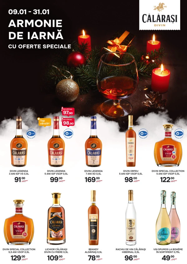 Catalog Călărași Divin: Ofertele lunii ianuarie