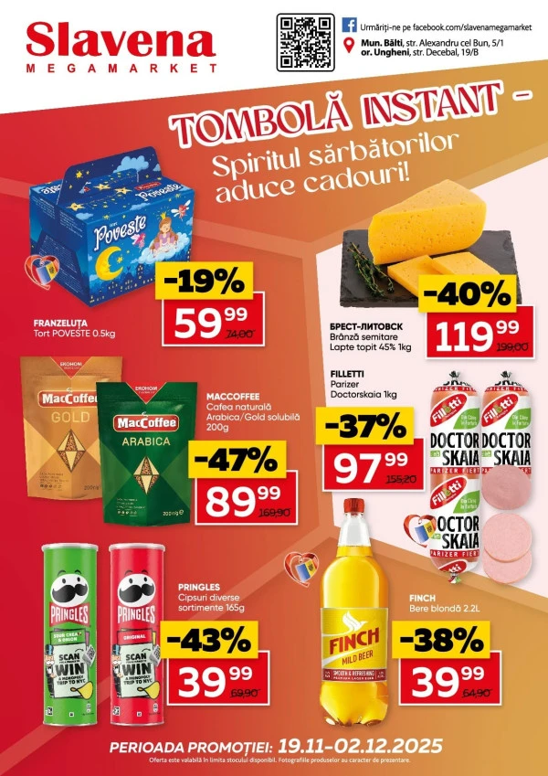 Catalog Slavena: Ofertă promoțională