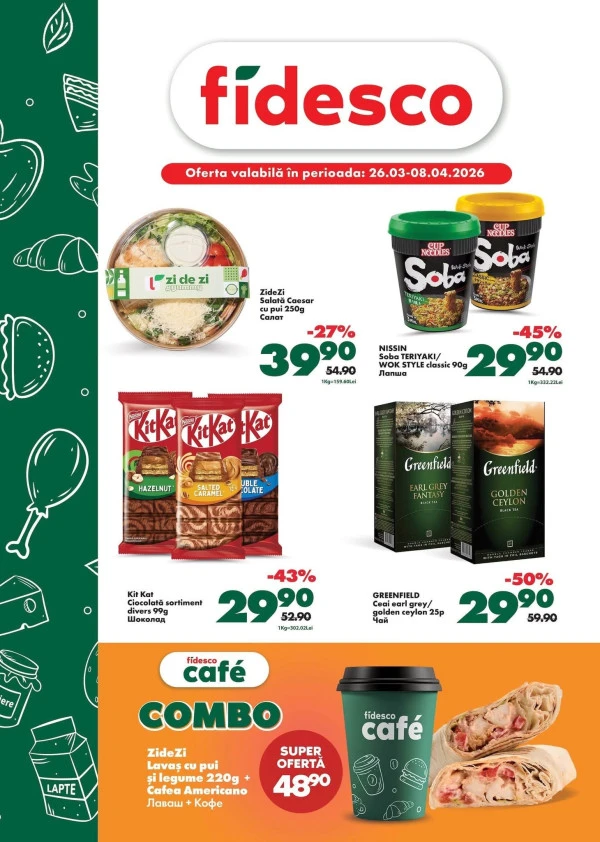 Catalog Fidesco: Reduceri de primavara