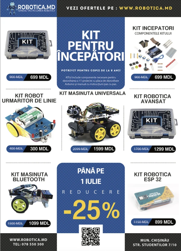 Каталог Robotica.md - Наборы для детей
