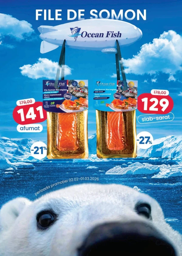 Catalog Ocean Fish: Oferta lunii februarie
