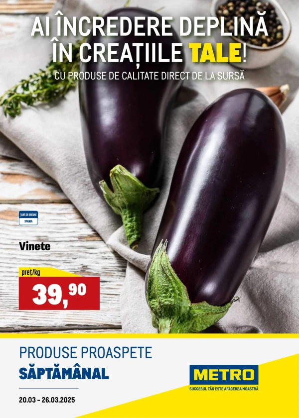 Catalog Produse proaspete METRO (Nr. 12)
