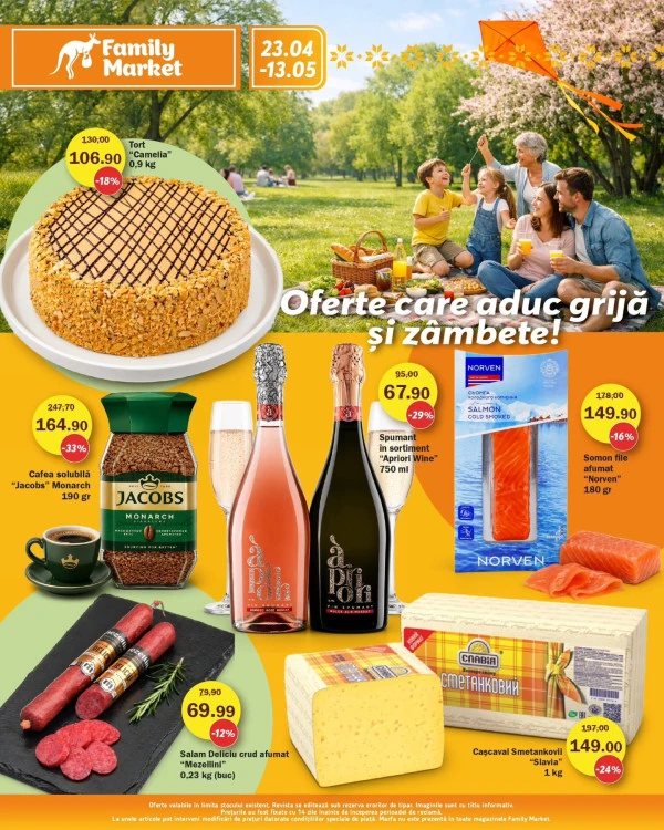 Catalog Family Market: Reduceri de primăvară