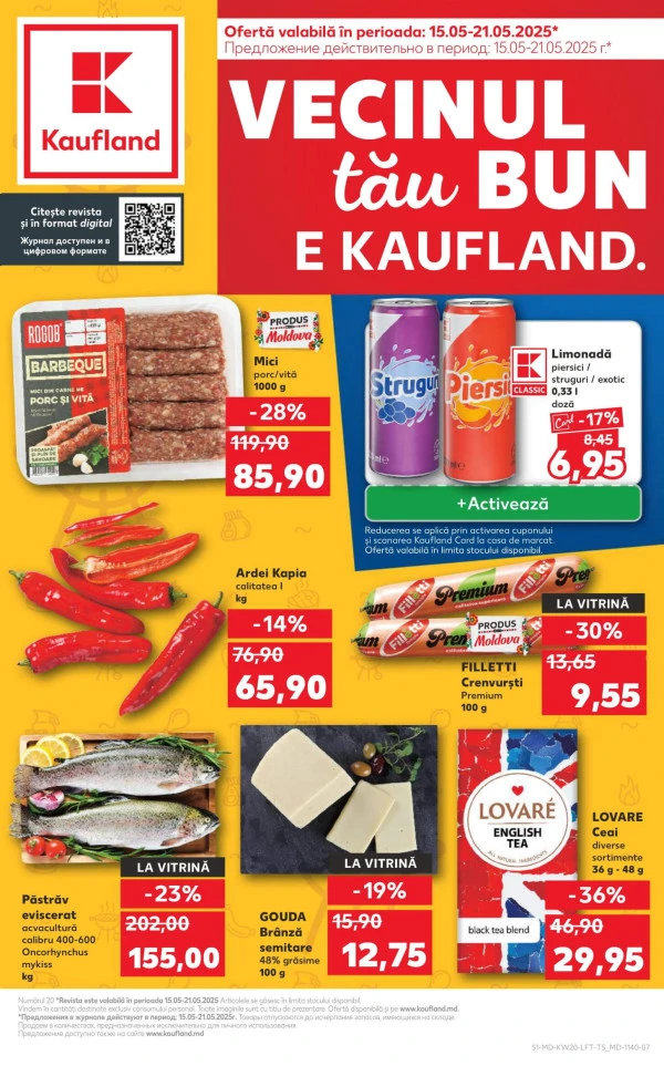 Каталог Kaufland: откройте для себя предложения недели 15.05 - 21.05