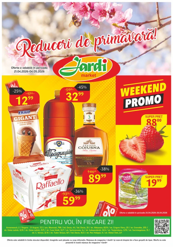 Catalog Jardi: Reduceri de primavară