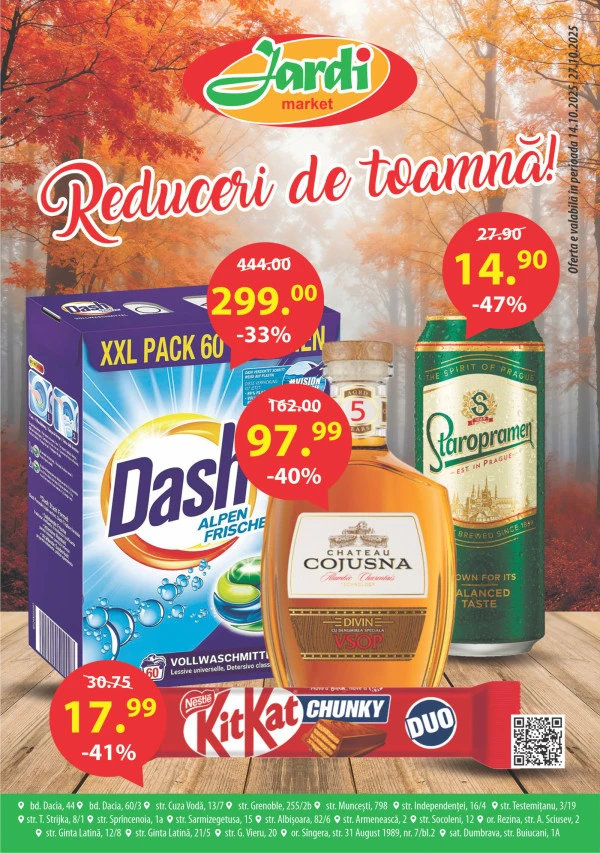 Catalog Jardi: Reduceri de toamnă