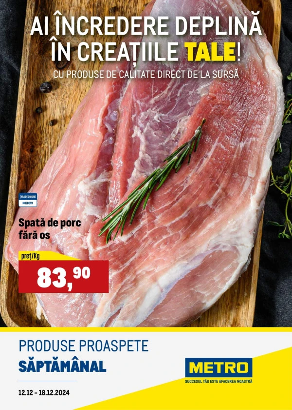 Catalog Produse proaspete METRO (Nr. 50)