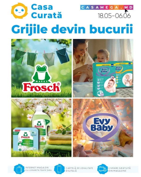 Catalog Casa Curată: Oferta lunii Mai
