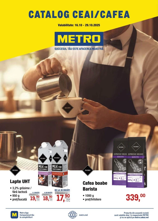 Catalog METRO: Catalog Special Ceai și Cafea (Nr.21)
