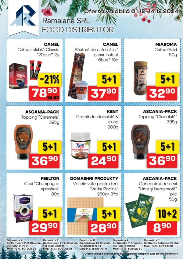 Catalog Ramaiana: Oferta lunii decembrie 01.12-14.12