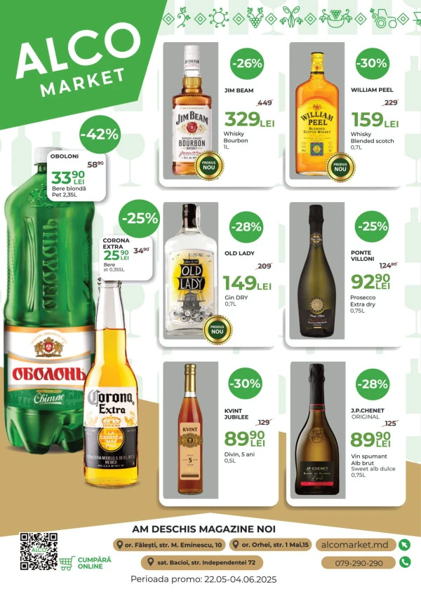 Catalog Alcomarket: Oferta lunii Mai