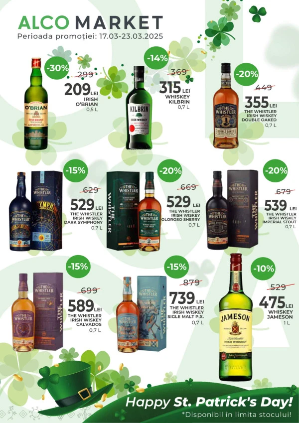 Catalog Alcomarket: St. Patrick’s Day