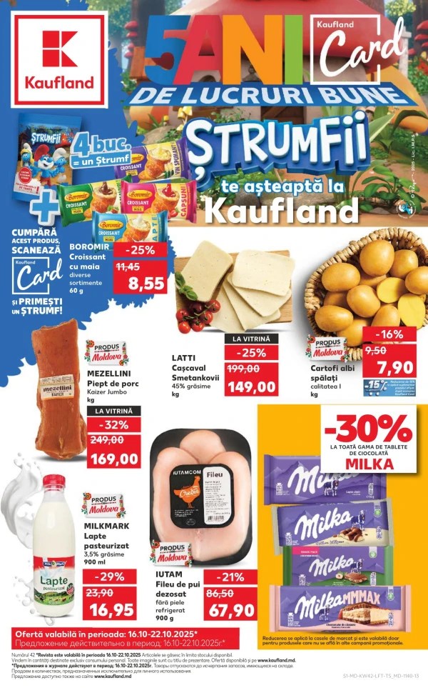 Catalog Kaufland: Descoperă ofertele din perioada 16.10 - 22.10