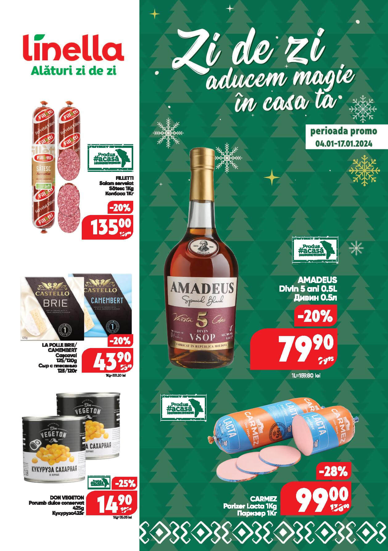 Catalog Linella Bun venit 2024 reduceri Moldova